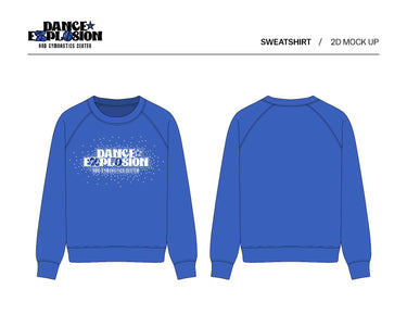 Dance Explosion - Crystal Crew Neck (Optional name)