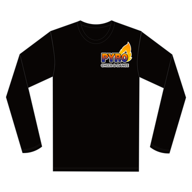 Pyro Black Long Sleeve T-Shirt