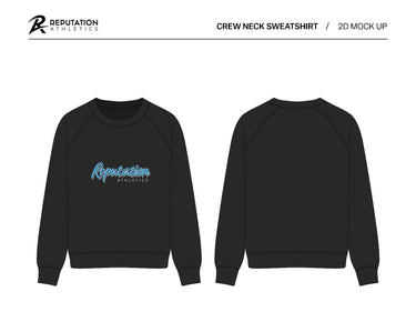 Reputation Athletics Black Crew Neck 2