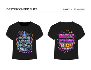 DCE Black Graphic T-Shirt