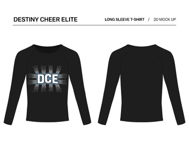 DCE Black Crystal Long Sleeve