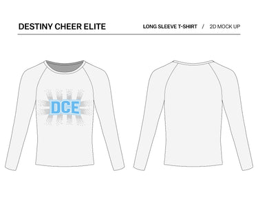 DCE White Crystal Long Sleeve