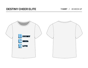 DCE Short Sleeve White T-Shirt