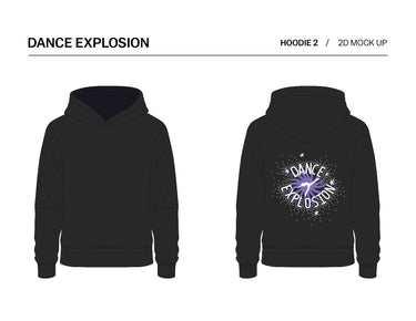 Dance Explosion Crystal Hoodie