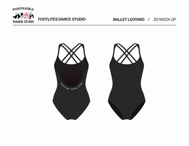 Dance Explosion Custom Leotard Black