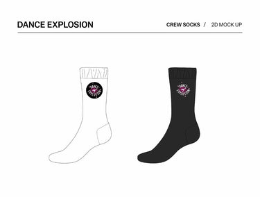 Dance Explosion Crew Socks